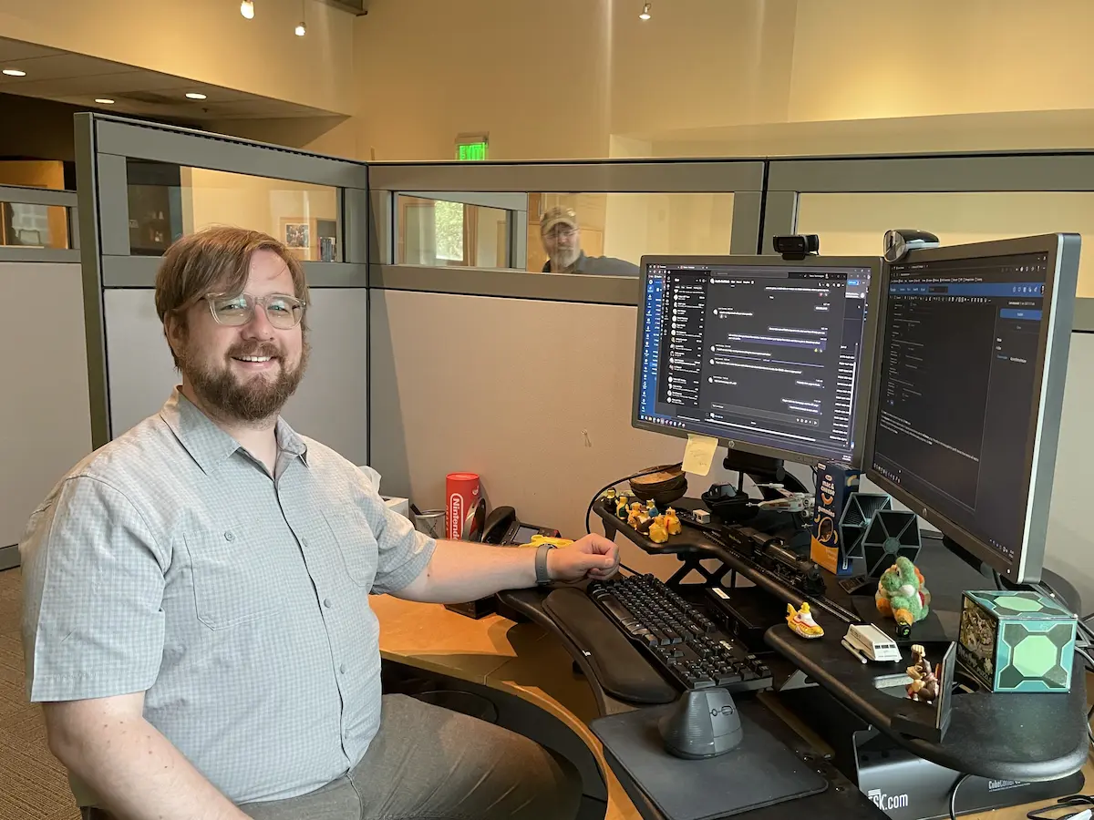 Falkon team member Tom in Portland