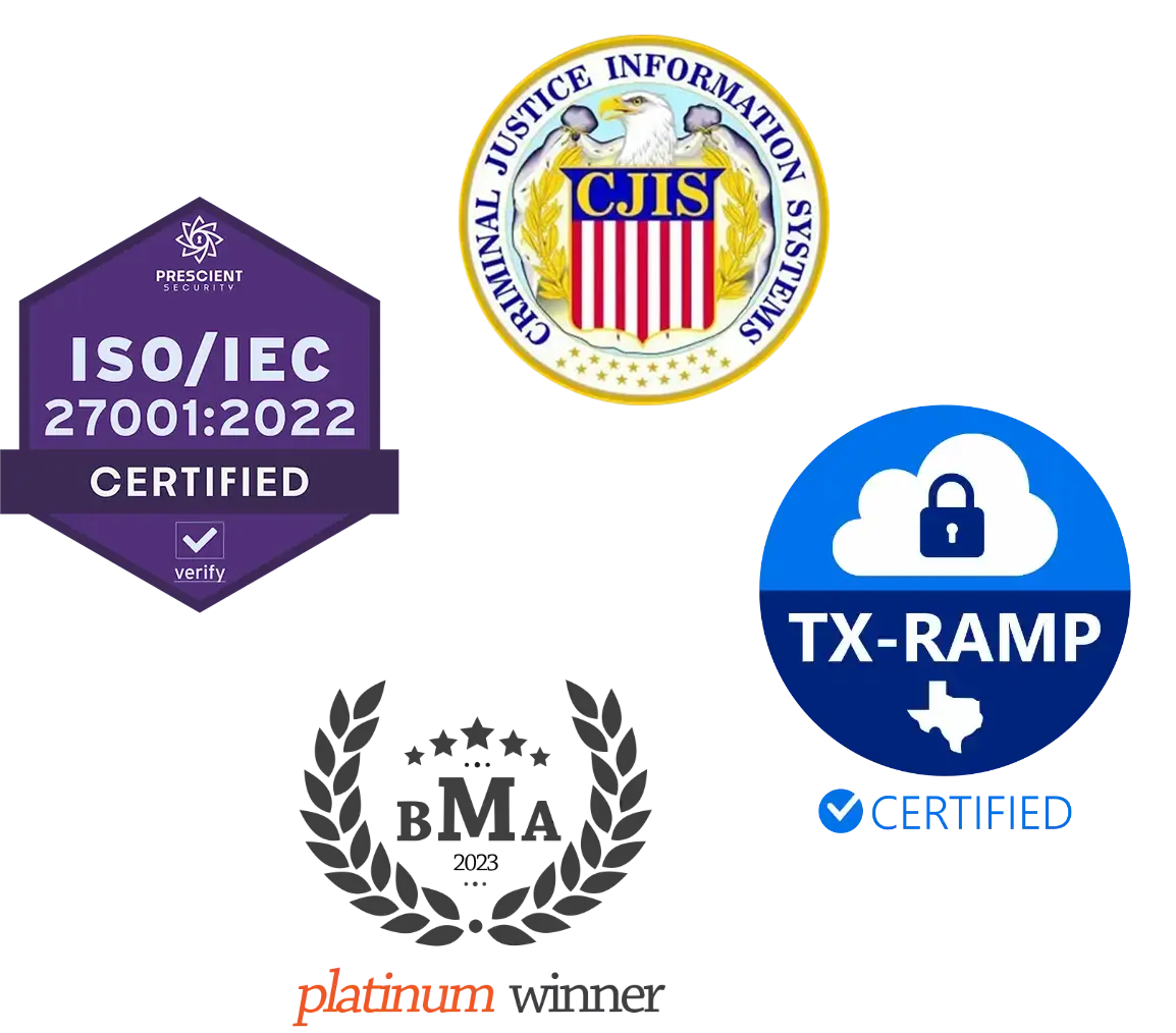 Collection of 4 certifications